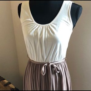 Mark. Cream and Beige Dress. Women’s SZ PS NWOT